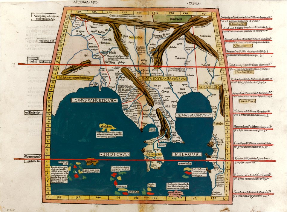Undecima Asie Tabula