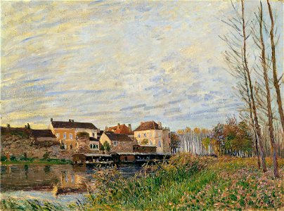 Un soir à Moret - Fin d'octobre