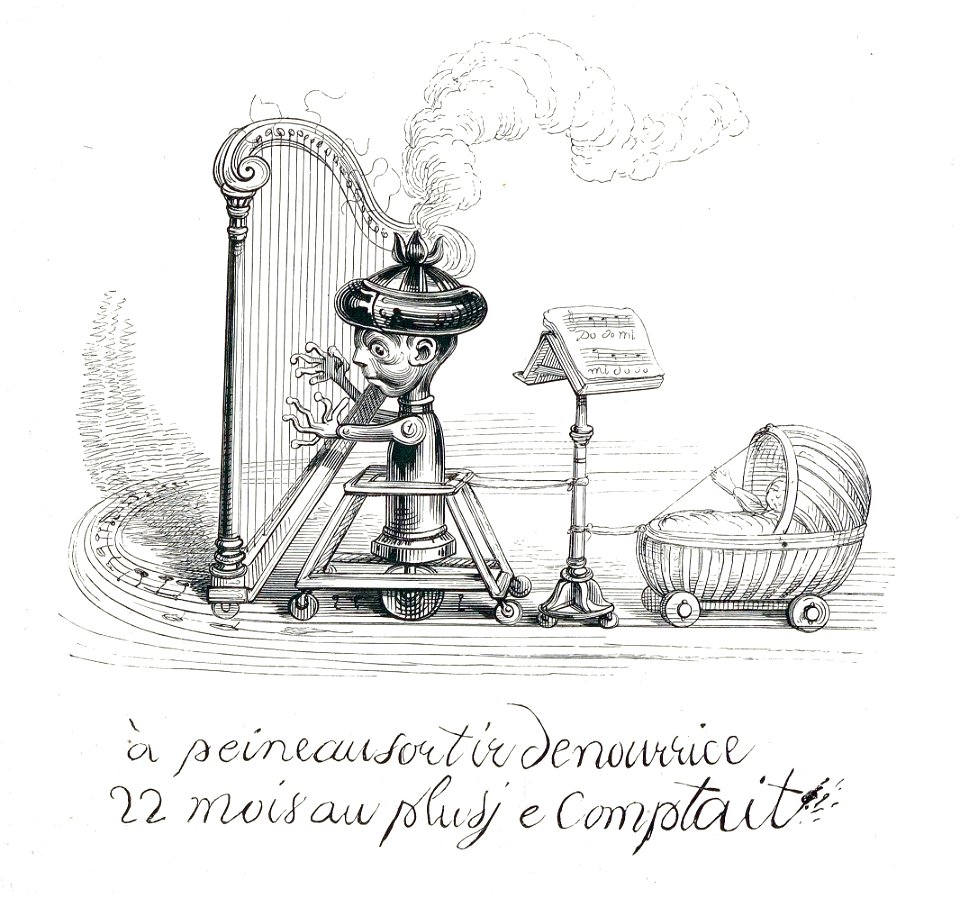 Grandville La Rhubarbe et le Séné 2