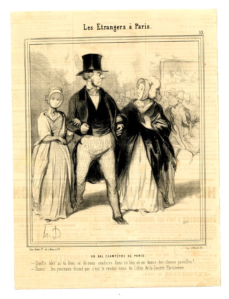 Un bal champêtre de Paris (Country dance in Paris) (BM 1886,1012.172)