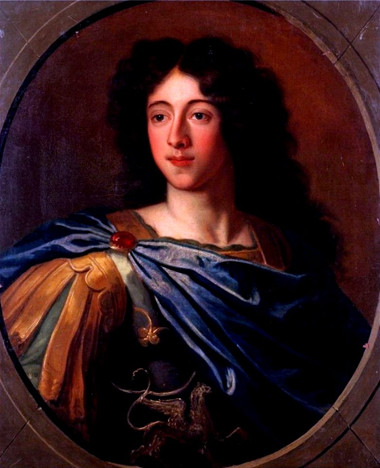 Undated oil on canvas portrait of François Louis de Bourbon, Prince of Conti by a member of the École Française