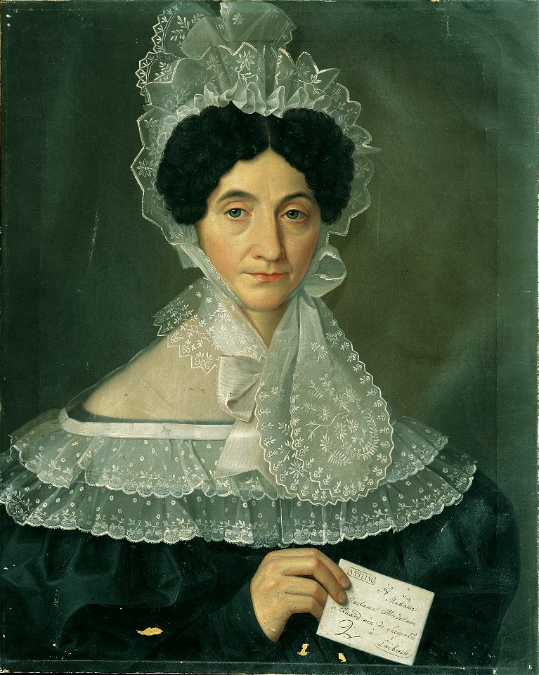 Unbekannter Künstler - Brustbild Magdalene Ruard (gest. 1858) - 4116 - Belvedere
