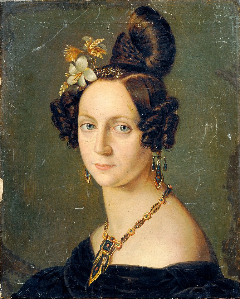 Unbekannter Künstler - Elisabeth Josefine Rizzi-Petke - 5210 - Österreichische Galerie Belvedere