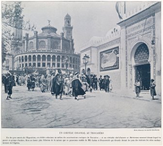 Un cortège colonial au Trocadéro