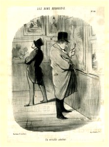 Un véritable amateur (A true amateur) (BM 1910,0324.55)