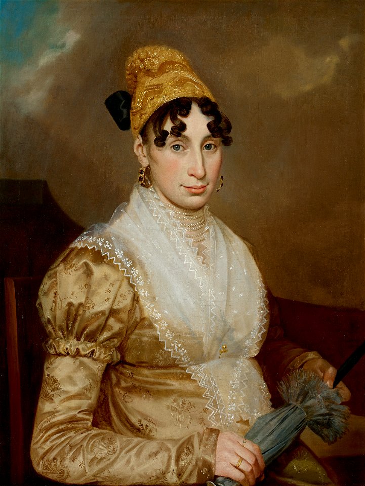 Unbekannter Künstler - Dame mit Goldhaube - 1275 - Österreichische Galerie Belvedere