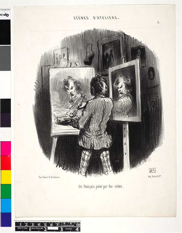 Un français peint par lui-même. (BM 1918,0511.215 1)
