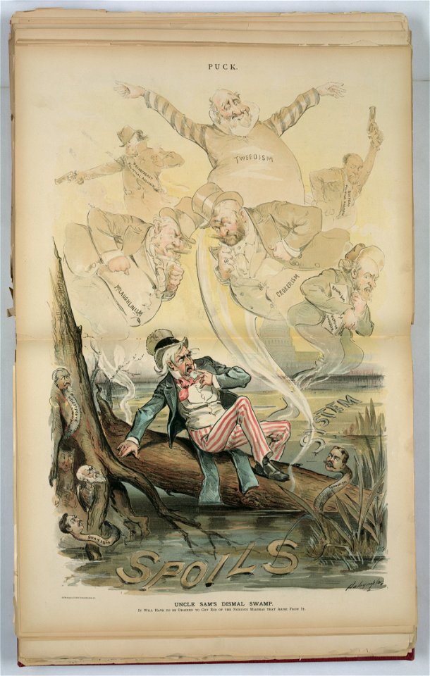 Uncle Sam's dismal swamp - Dalrymple. LCCN2012648785