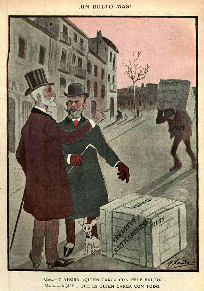 Un bulto más, de Joaquín Xaudaró