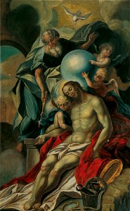 Unbekannter Künstler - Die heilige Dreifaltigkeit - 5994 - Österreichische Galerie Belvedere