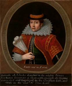 Unidentified Artist - Pocahontas - Google Art Project