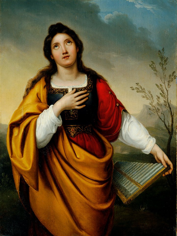 Unbekannter Künstler - Hl. Cäcilie - 7799 - Kunsthistorisches Museum