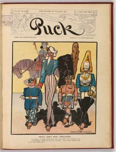 Uncle Sam's boys, anglicized - Frank A. Nankivell 1906. LCCN2011645919