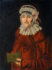 Unbekannter Künstler - Damenbildnis - 7218 - Österreichische Galerie Belvedere