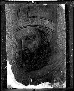Unidentified Artist - Head of a Bishop Saint - 1986.604 - Fogg Museum