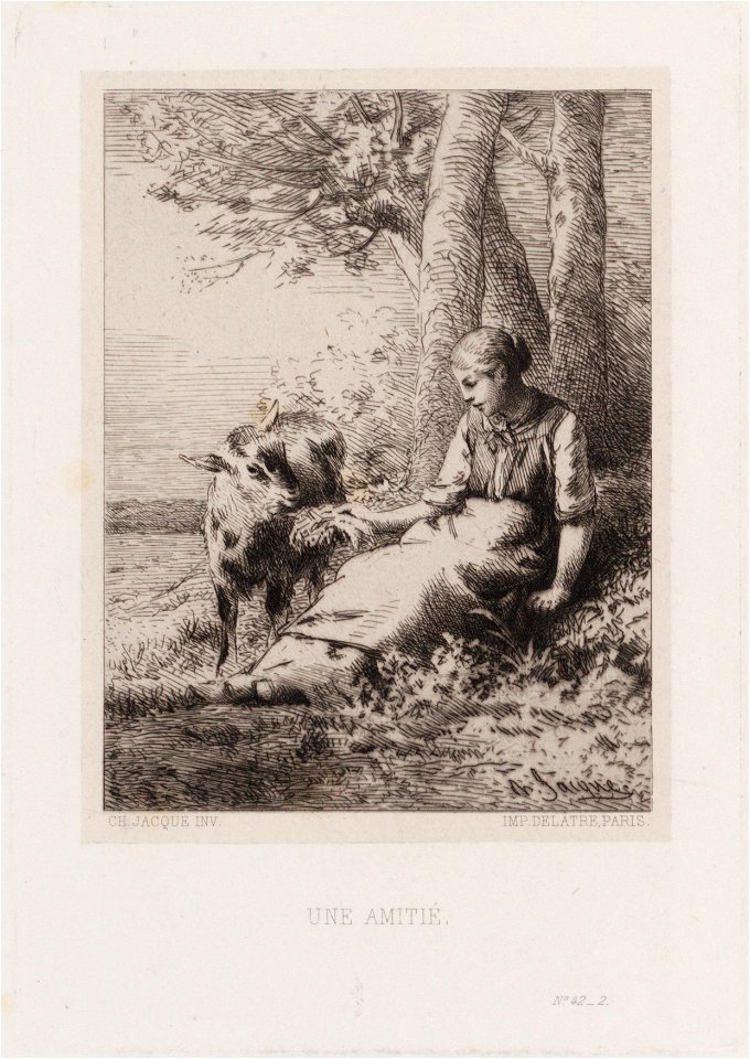 Une amitié, objectnr A 15030
