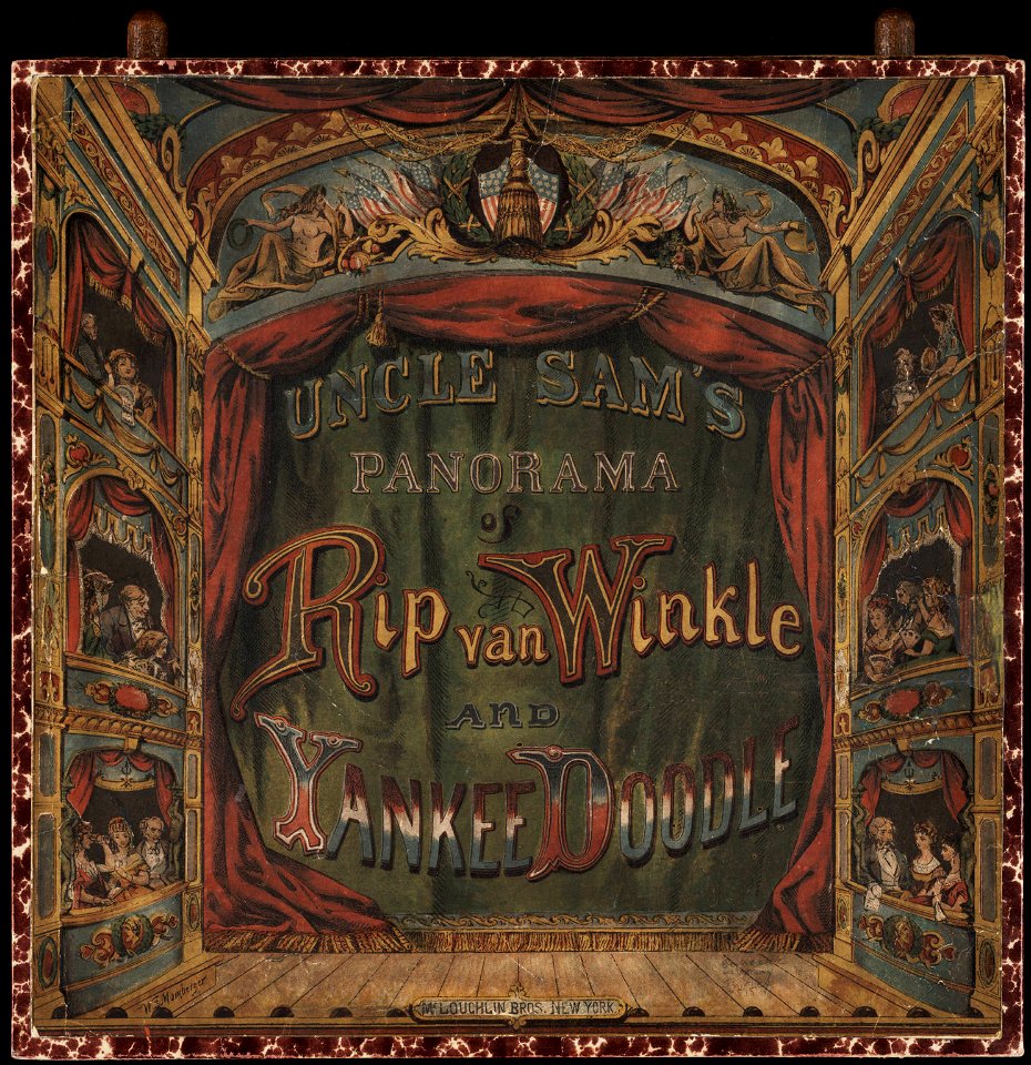Uncle Sam's panorama of Rip van Winkle and Yankee Doodle by Thomas Nast