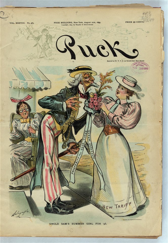 Uncle Sam's summer girl for '95 - Dalrymple. LCCN2012648554