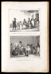 Une dame brésilienne dans son intérieur, da Coleção Brasiliana Iconográfica