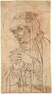 Unidentified Artist - Saint Praying, 1932.126