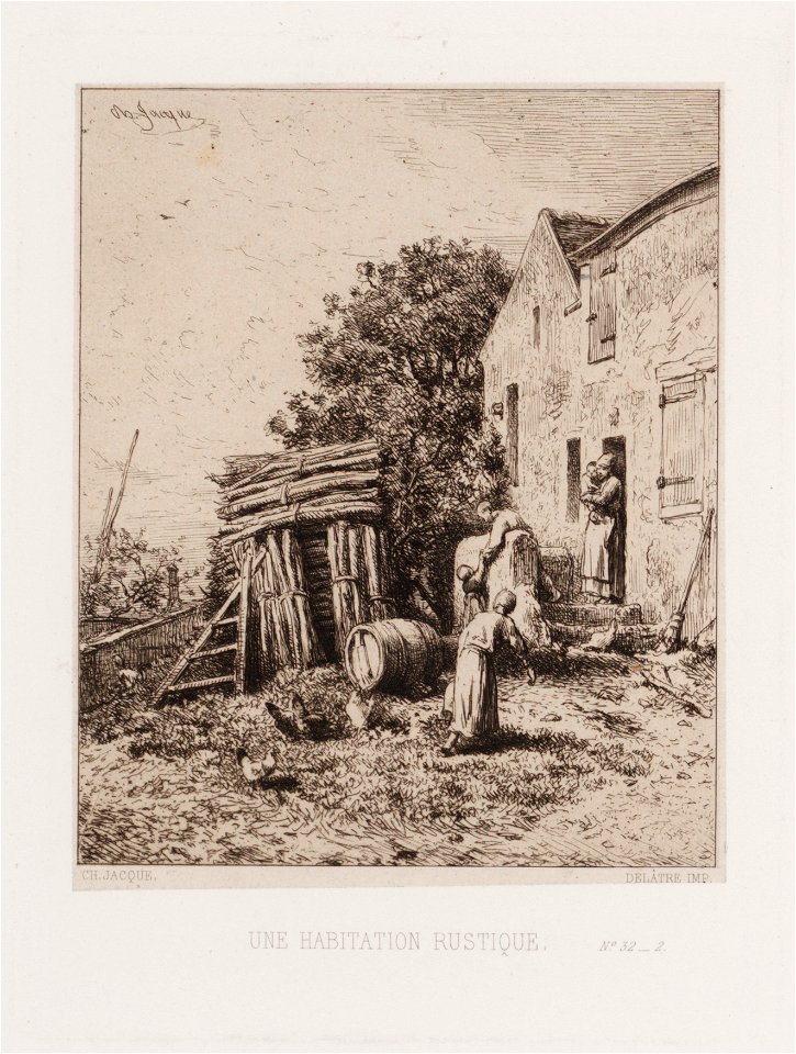 Une habitation rustique, objectnr A 15020