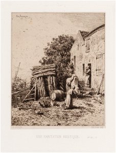 Une habitation rustique, objectnr A 15020