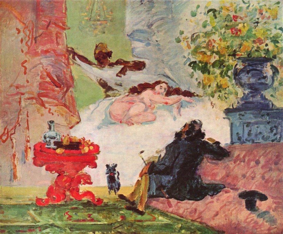Une moderne Olympia, par Paul Cézanne, Yorck