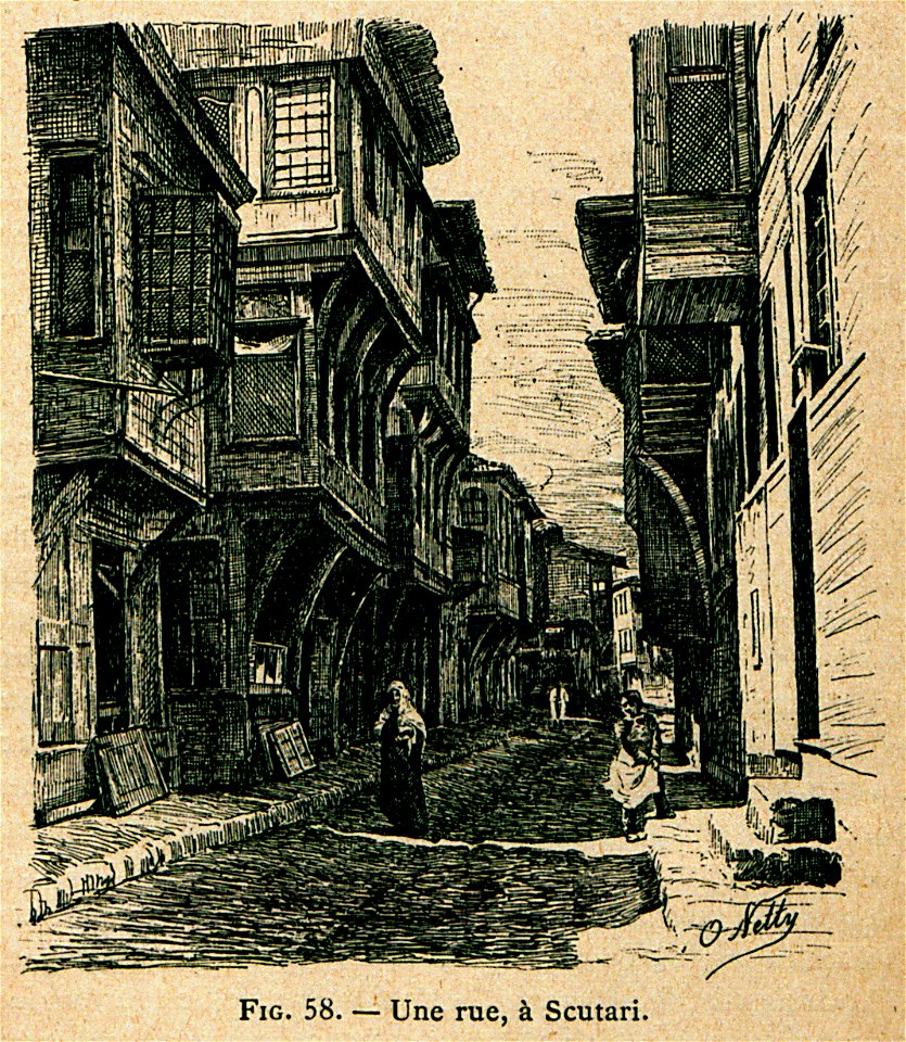 Une rue, à Scutari - Beauregard J - 1896