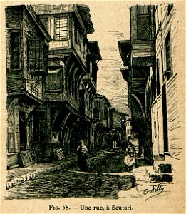Une rue, à Scutari - Beauregard J - 1896