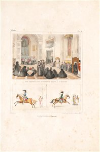 Une matinée du mercredi saint, à l´église - Cavalhadas. (Tournois), da Coleção Brasiliana Iconográfica