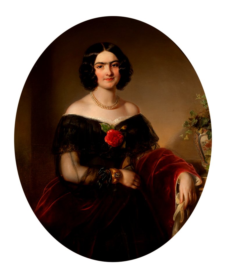 Unbekannter Künstler - Hofburgschauspielerin Regine Lieder - 2895 - Belvedere