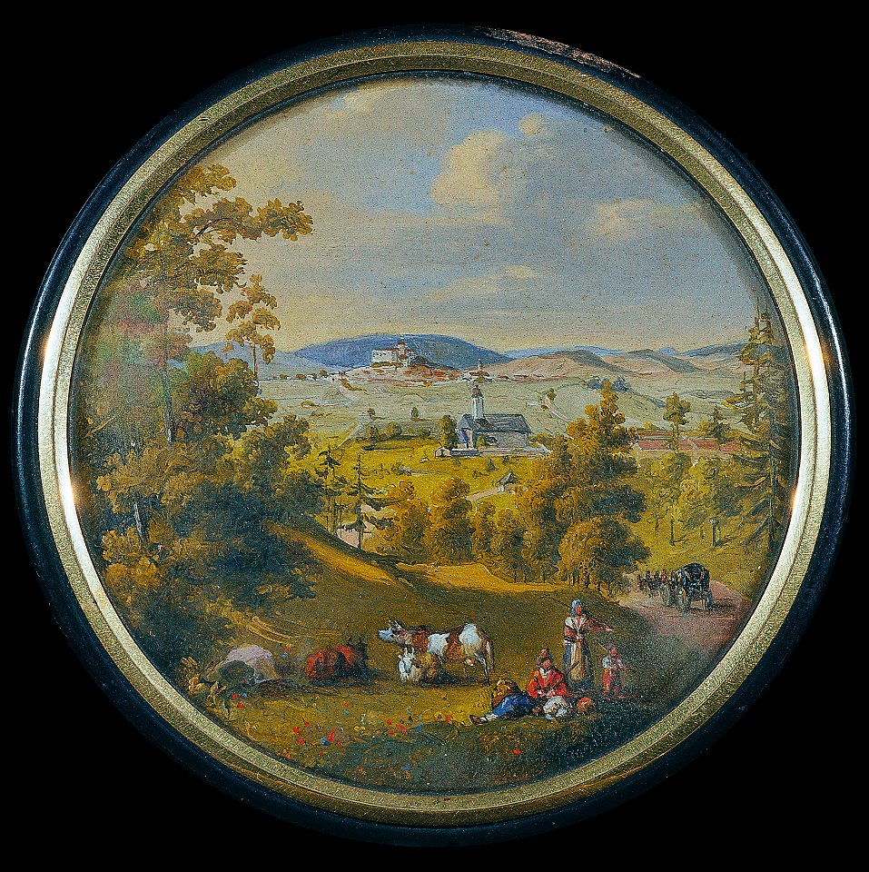 Unbekannter Künstler - Ansicht von Weitra im Waldviertel - 6938 - Österreichische Galerie Belvedere