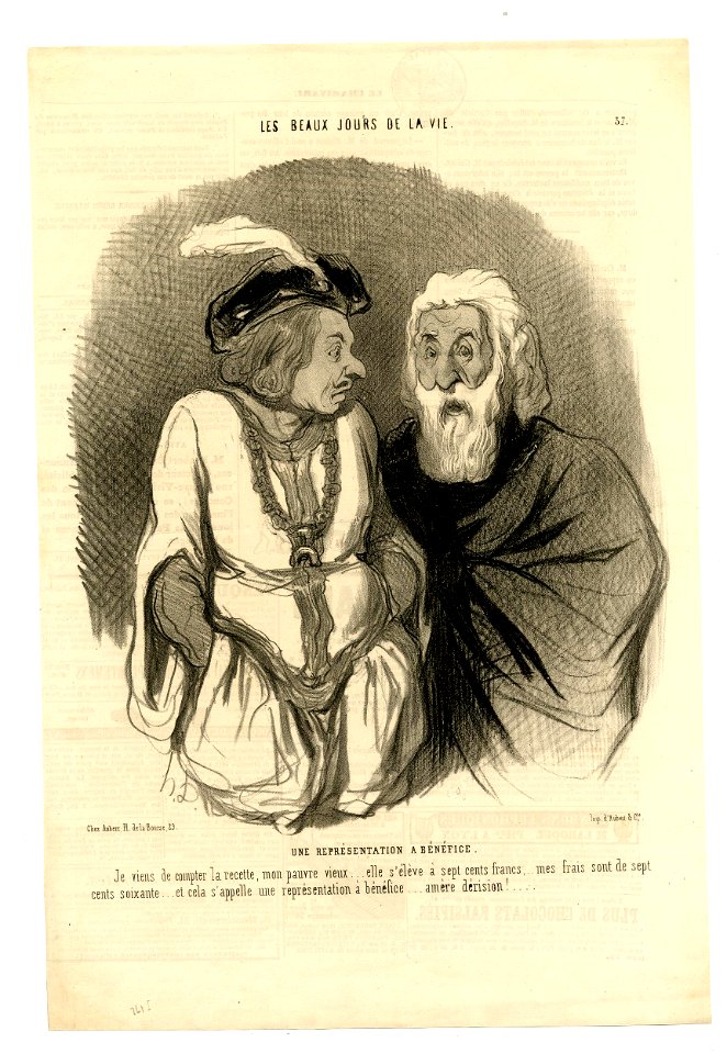 Une représentation à bénéfice (A profitable performance) (BM 1910,0324.45)