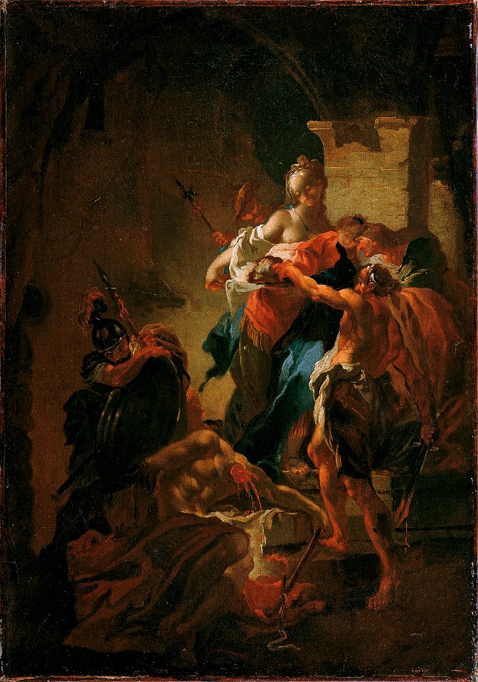 Unbekannter Künstler - Die Enthauptung Johannes des Täufers - 6318 - Österreichische Galerie Belvedere