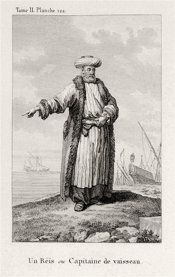 Un Reis ou Capitaine du vaisseau - Choiseul-gouffier Gabriel Florent Auguste De - 1822