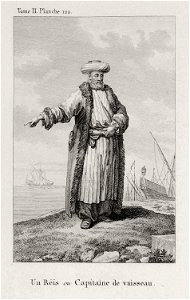 Un Reis ou Capitaine du vaisseau - Choiseul-gouffier Gabriel Florent Auguste De - 1822