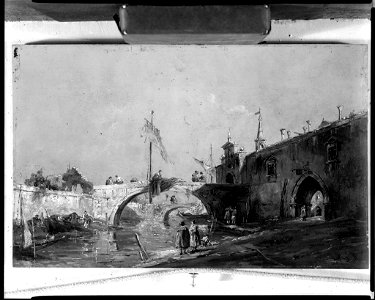 Unidentified Artist - Imaginary Venetian Scene - 1943.1326 - Fogg Museum