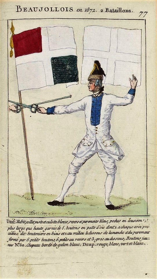 Uniformes militaires où se trouvent (...)Montigny Claude-Antoine bpt6k15213965 173