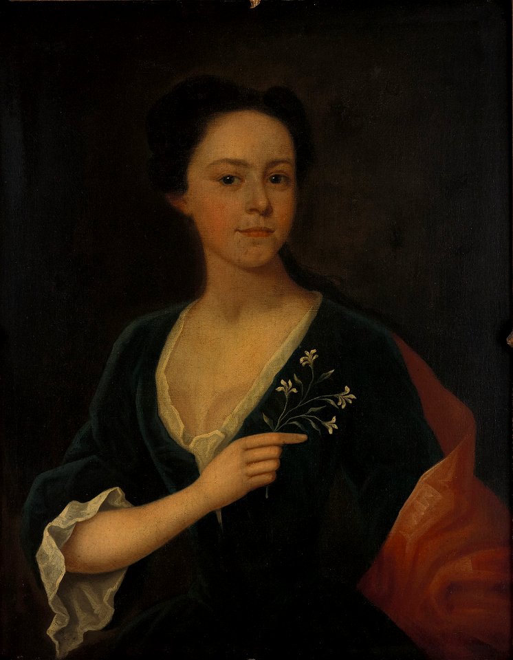 Unidentified American artist - Annis Boudinot Stockton (Mrs. Richard Stockton) - y1966-253 - Princeton University Art Museum