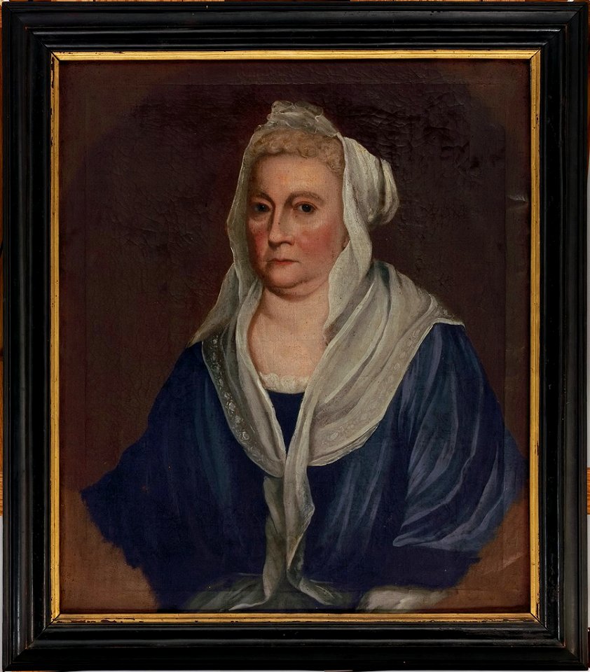 Unidentified Artist - Mary Eliot Holyoke (Mrs. Elizur Holyoke) (1655-1721) - 2009.80 - Fogg Museum