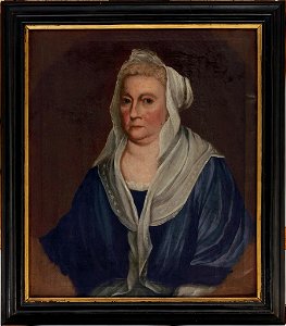 Unidentified Artist - Mary Eliot Holyoke (Mrs. Elizur Holyoke) (1655-1721) - 2009.80 - Fogg Museum