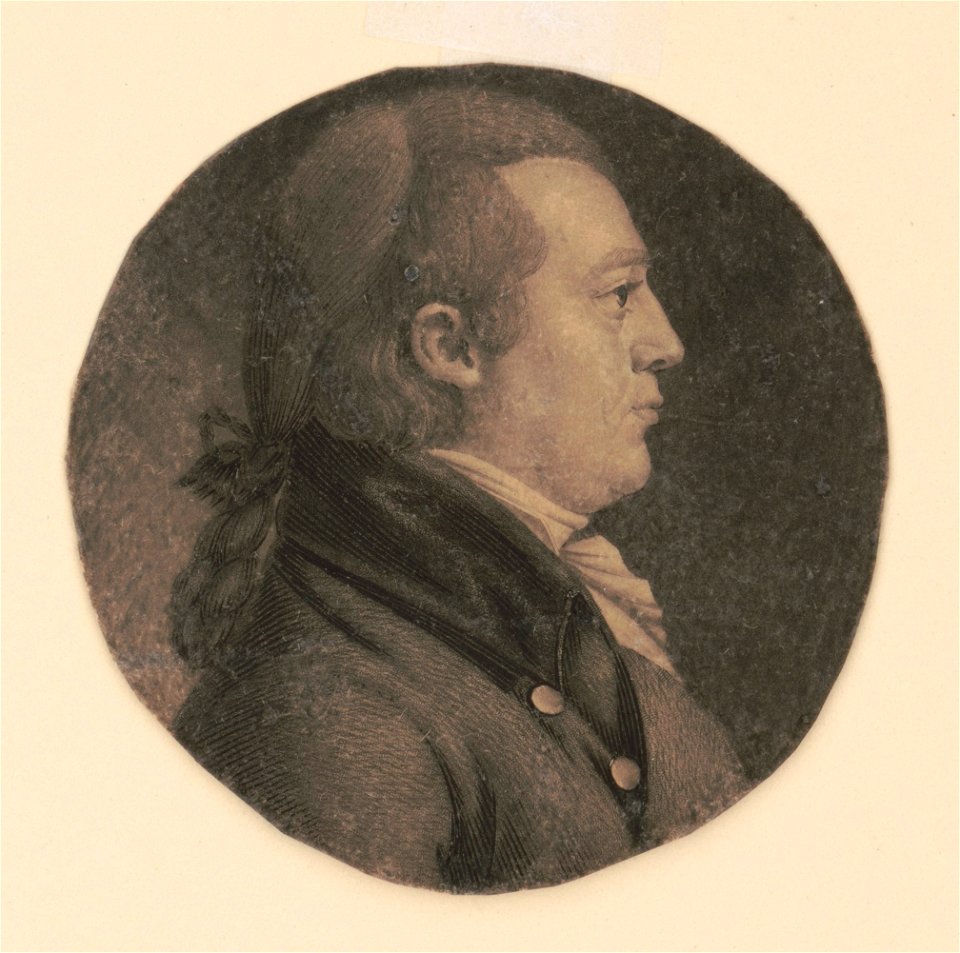 Unidentified man, head-and-shoulders portrait, right profile LCCN2007676982