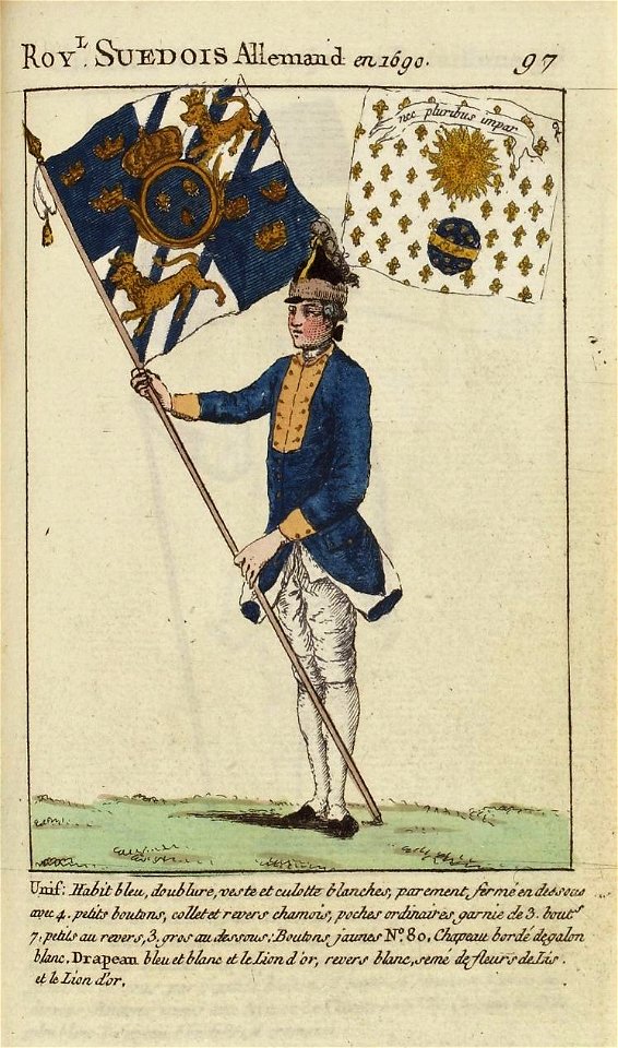 Uniformes militaires où se trouvent (...)Montigny Claude-Antoine bpt6k15213965 213
