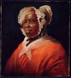Unidentified artist, American, mid-19th century - The Lady with a Red Shawl - 1991.697 - Museum of Fine Arts