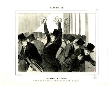 Une panique à la Bourse (Panic at the Stock Exchange) (BM 1918,0511.318)