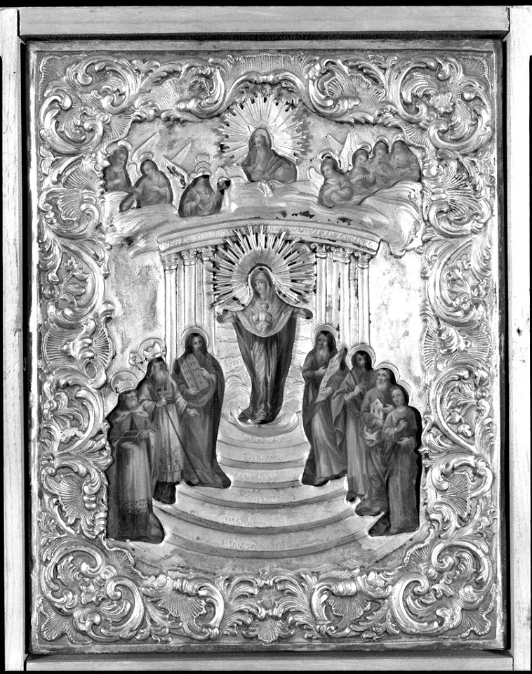 Unidentified Artist - Virgin with Saints - 1951.31.14 - Fogg Museum