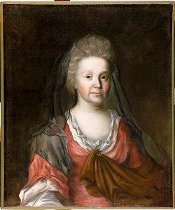 Unidentified Artist - Rebecca Tyng Dudley (Mrs. Joseph Dudley) (1651-1722), after an English artist - H591 - Harvard Art Museums