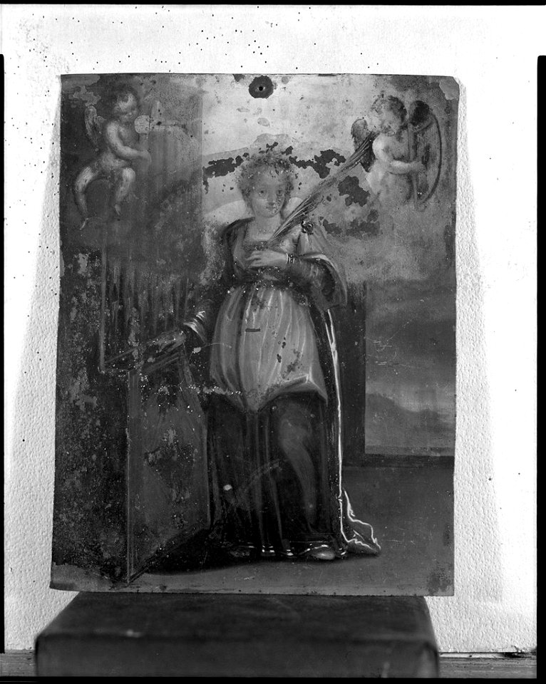 Unidentified Artist - Saint Cecilia - 1962.155 - Fogg Museum