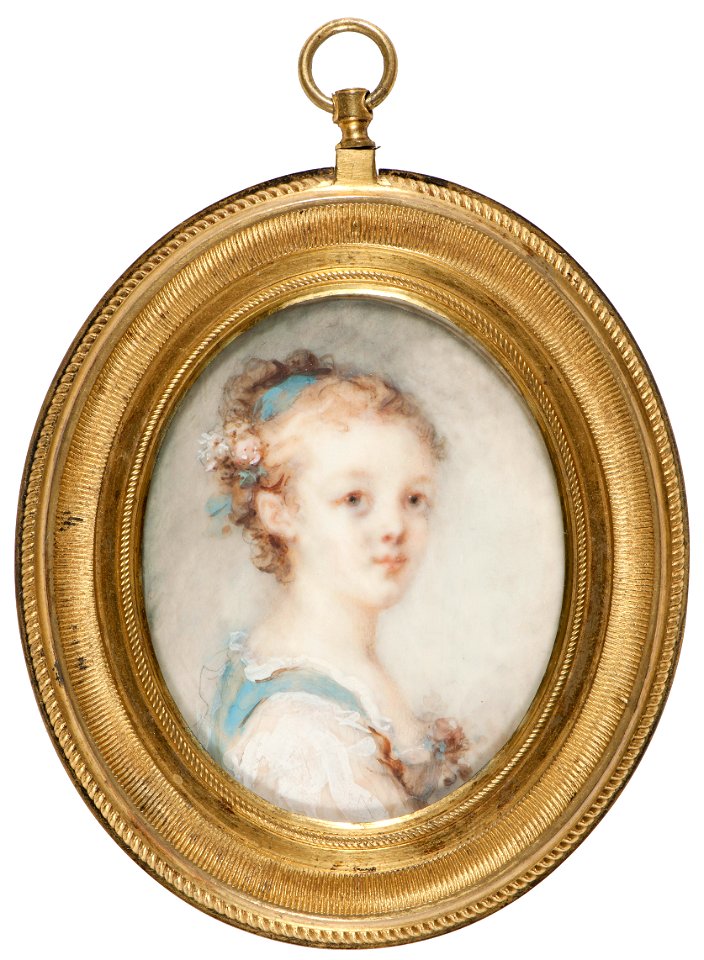 Ung flicka (Marie Anne Fragonard) - Nationalmuseum - 24863
