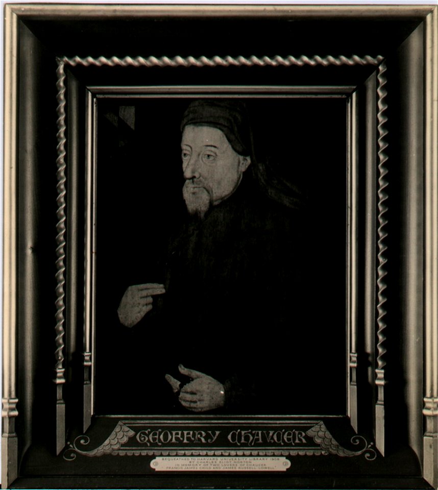 Unidentified Artist - Geoffrey Chaucer (1340^-1400) - H208 - Harvard Art Museums